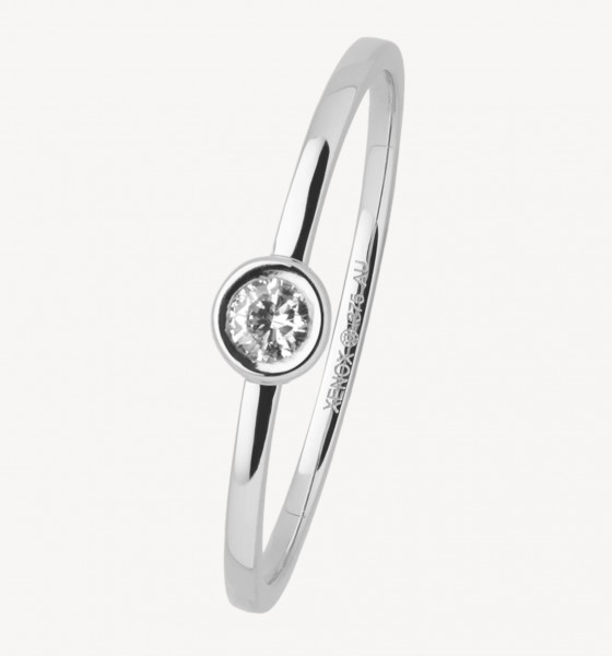 Xenox Fine Zarge Collection - Ring - White Gold, Diamond 0.07ct. | Xenox  Fine | Brands | Star-Bijou Watches and Jewellery