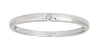 Stardiamant Ring - Brillant Weissgold 585