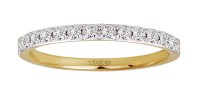 Stardiamant Ring - Brillant Gelbgold 585
